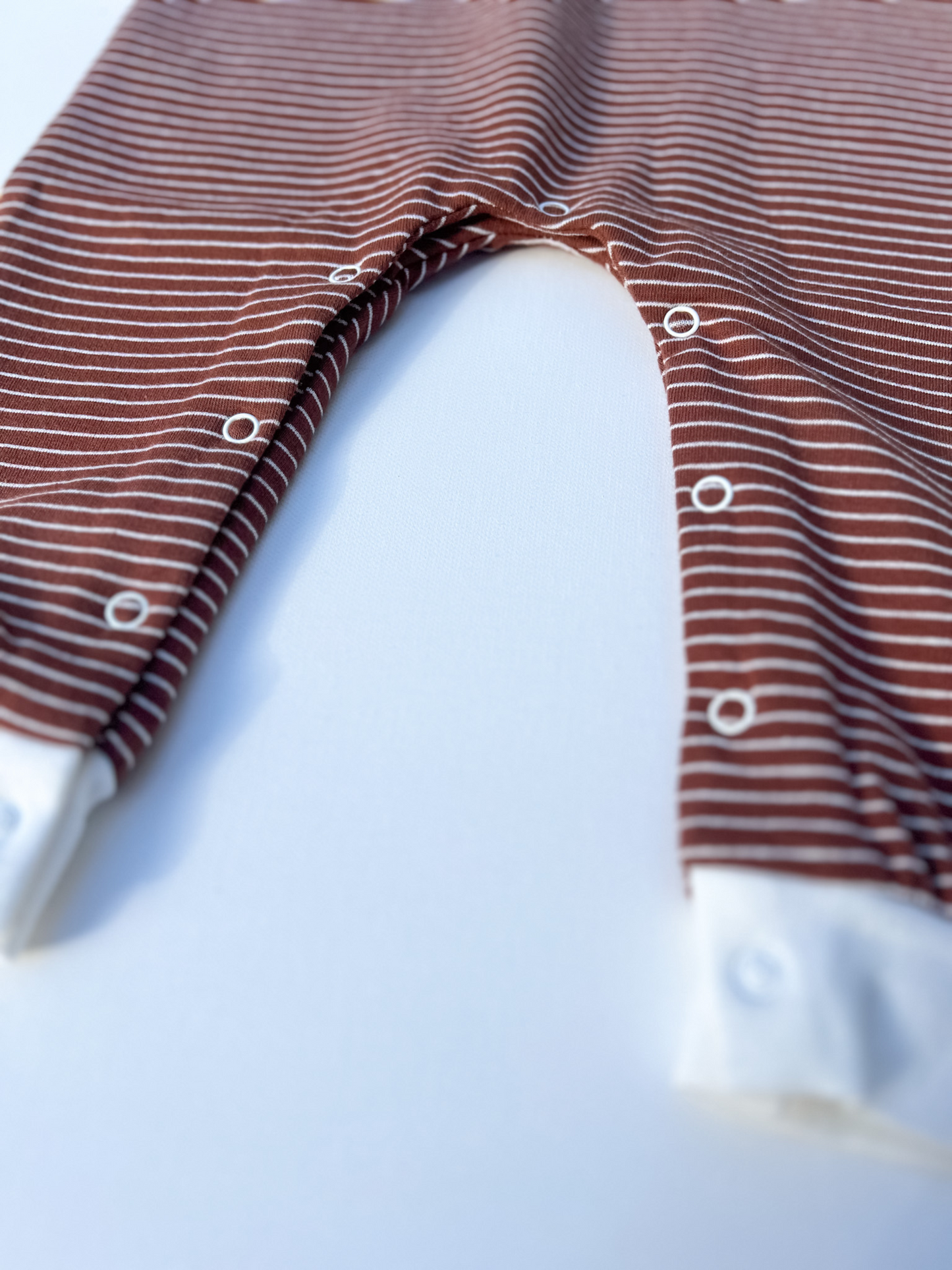 Striped Snap Romper